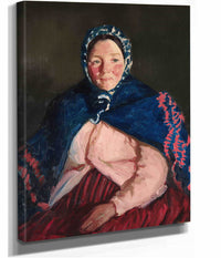 Old Johnnies Wife by Robert Henri