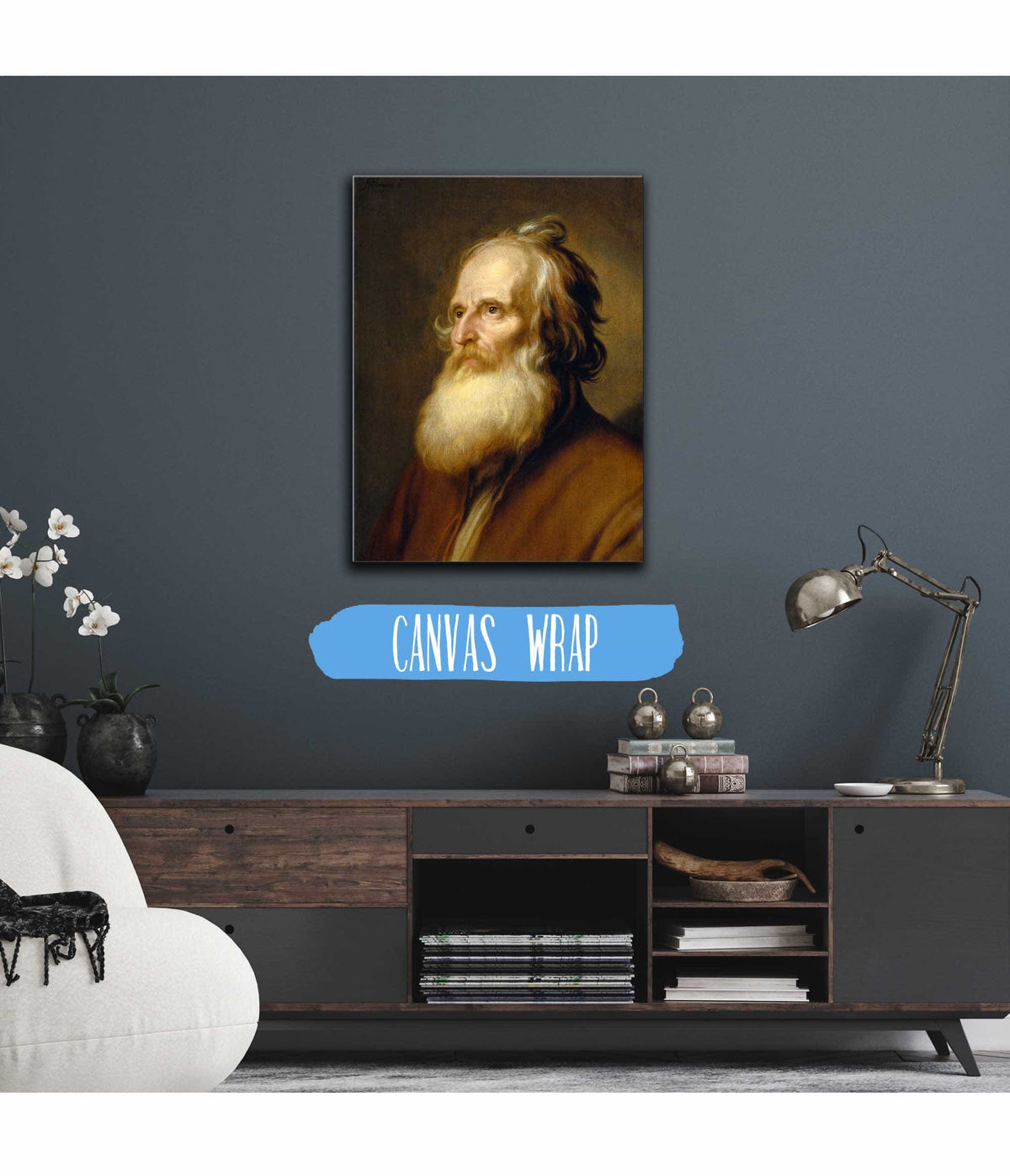 Old Man by Abraham Bloemaert