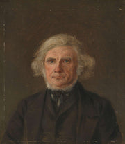 Old Man Portrait Study by Adolph Tidemand