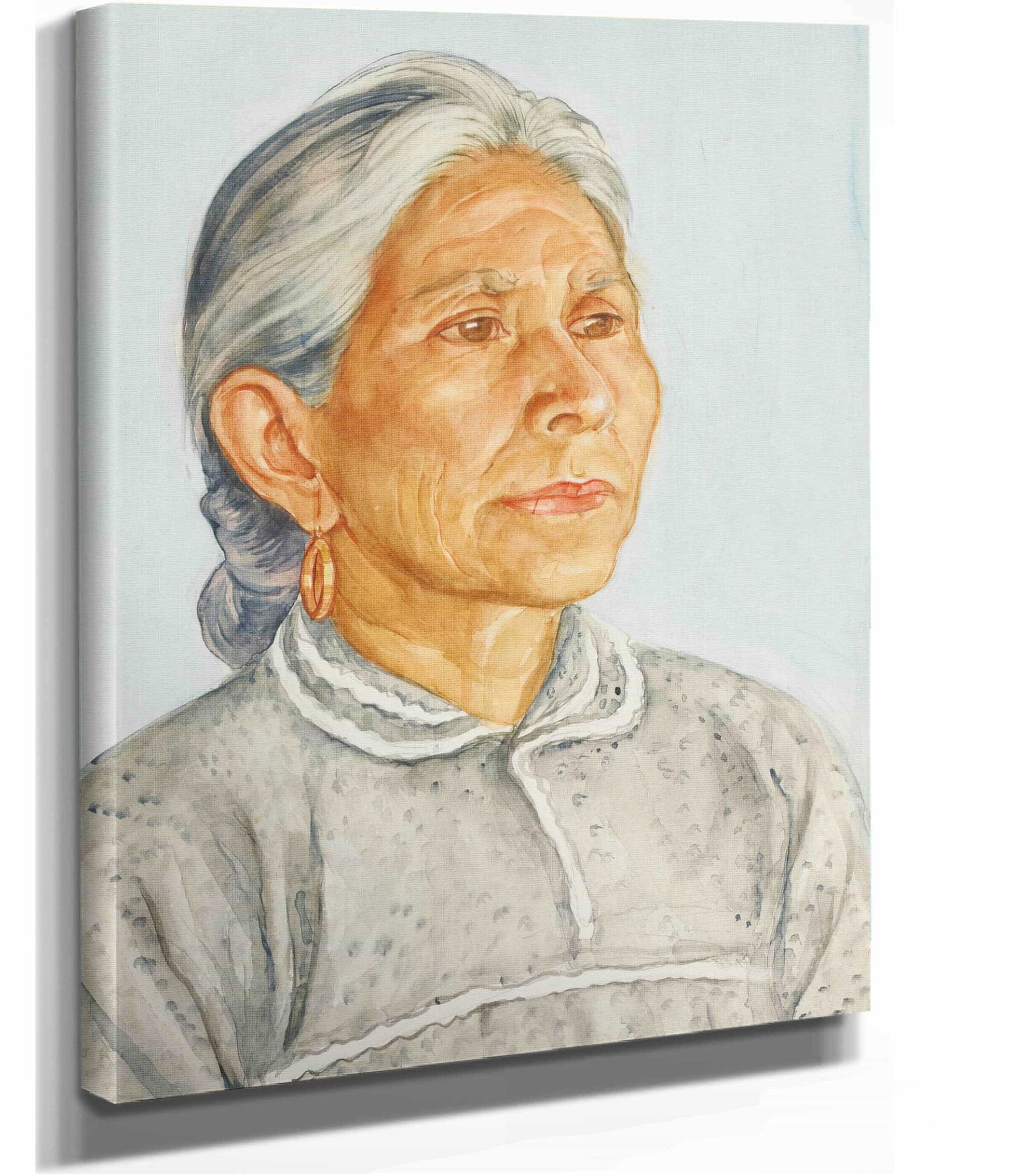 Old Mexican Woman by Nils Dardel