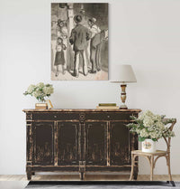 Old Prob by Edwin Austin Abbey