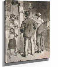 Old Prob by Edwin Austin Abbey