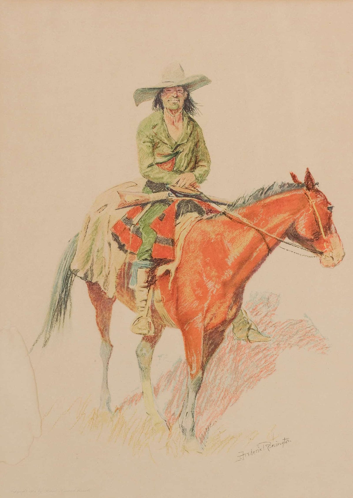 Old Ramon by Frederic Remington