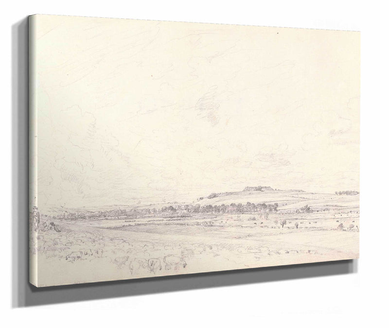 Old Sarum At Noon by John Constable