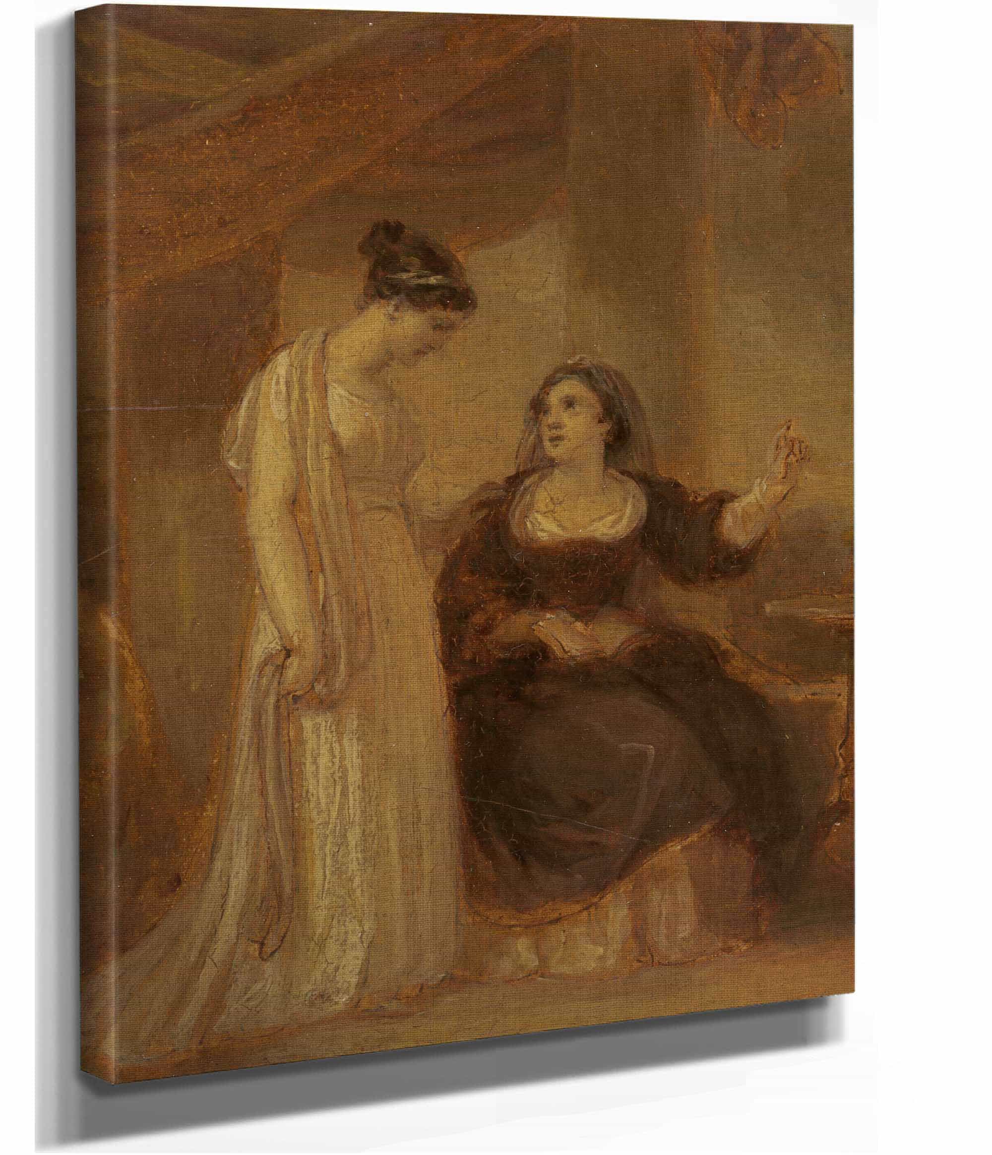 Olivia And Maria by Robert Smirke
