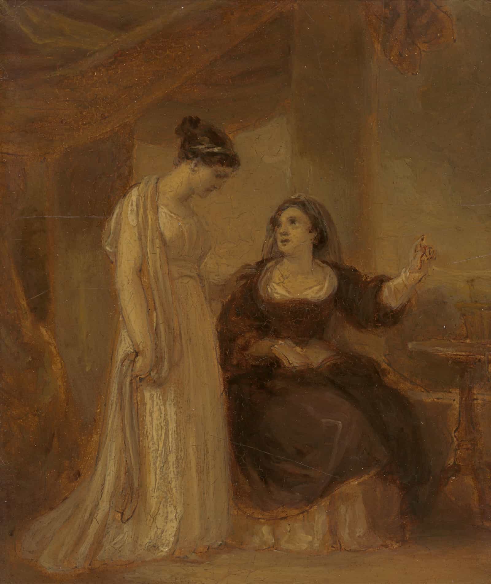 Olivia And Maria by Robert Smirke