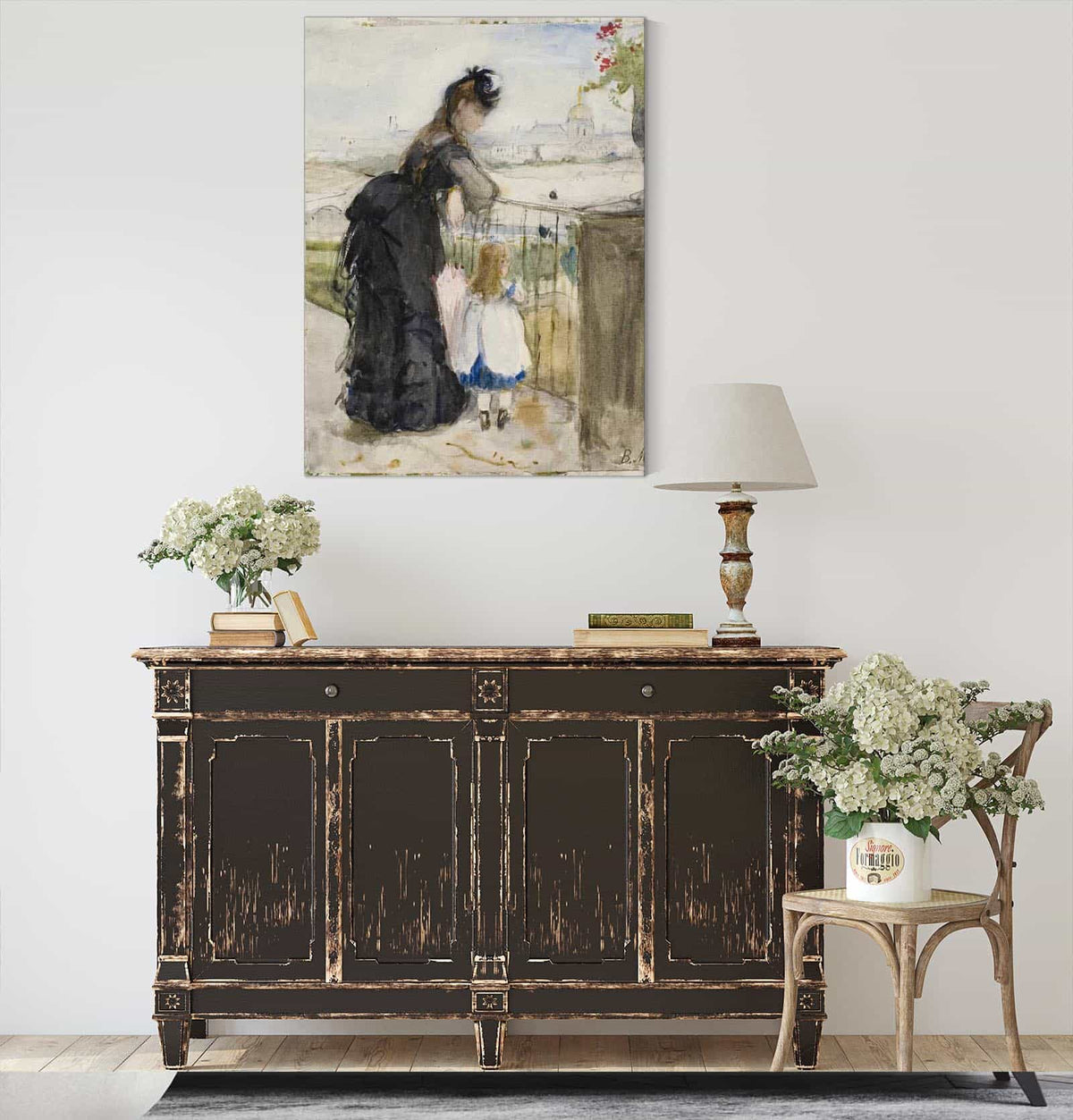 On The Balcony by Berthe Morisot