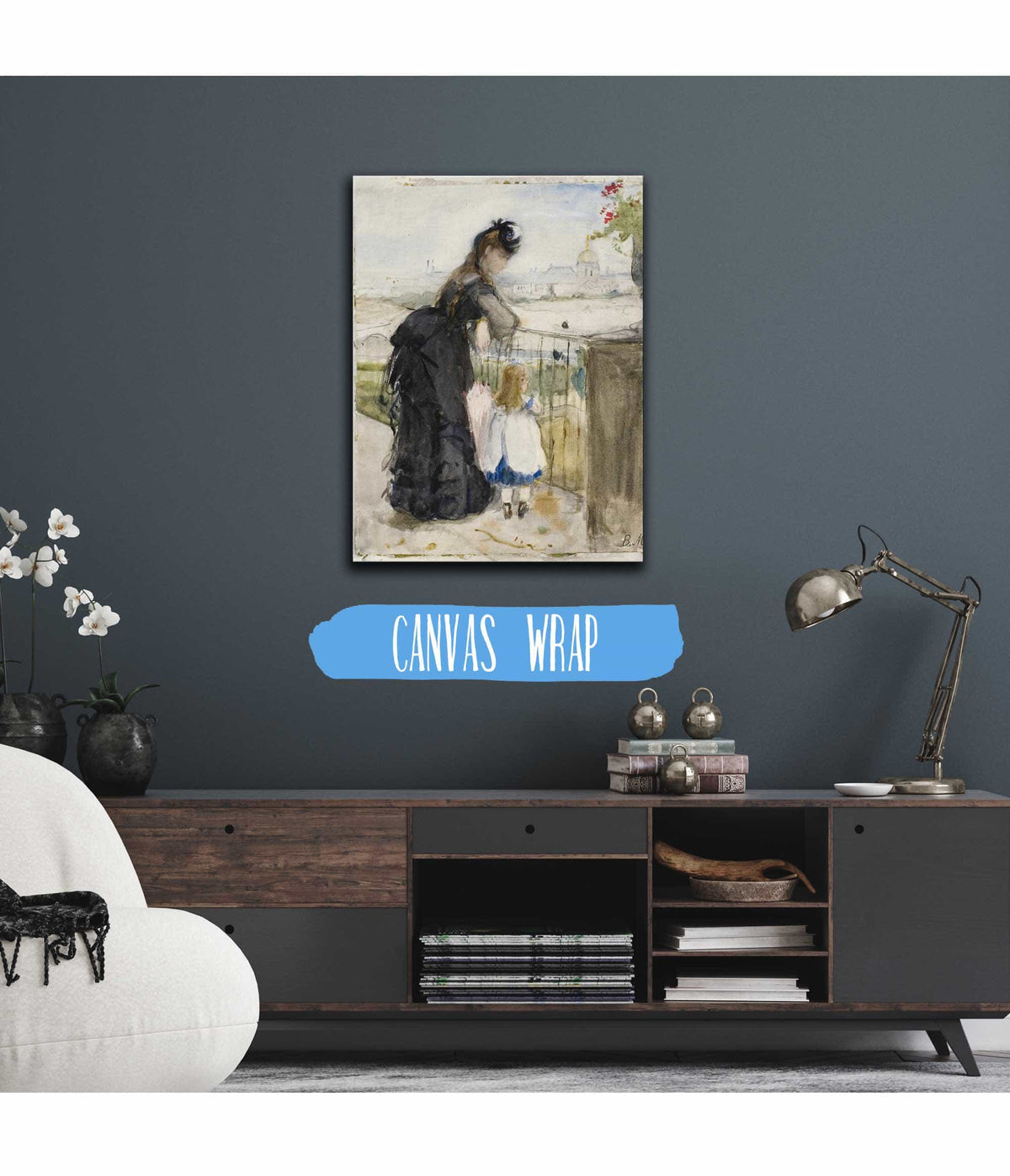 On The Balcony by Berthe Morisot