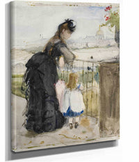 On The Balcony by Berthe Morisot
