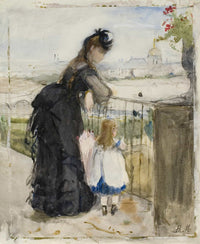 On The Balcony by Berthe Morisot