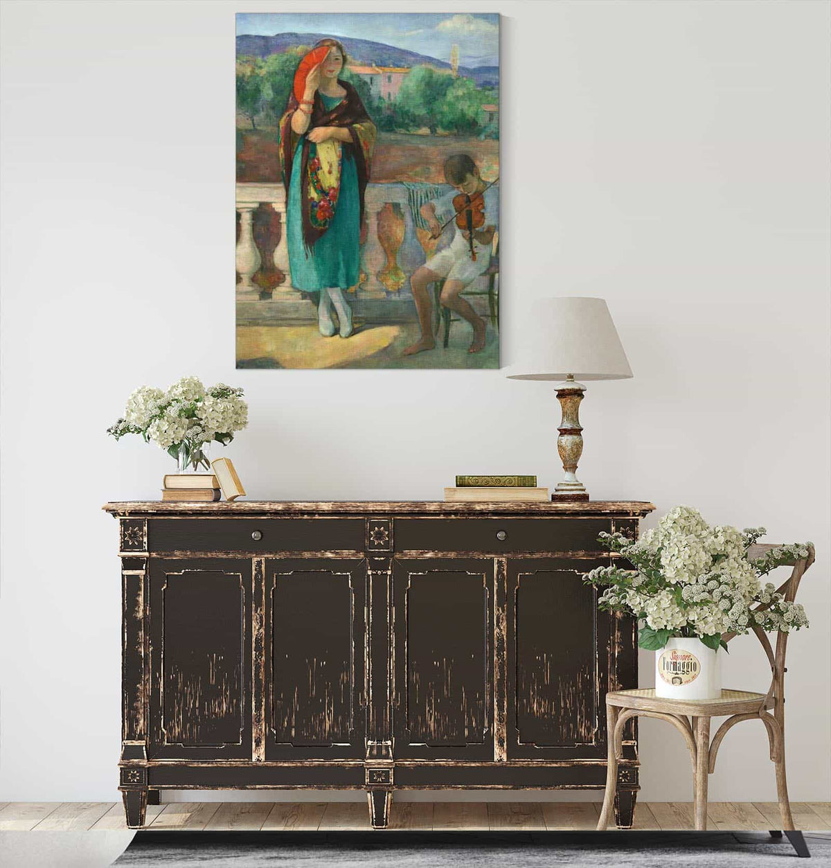 On The Balcony by Henri Lebasque