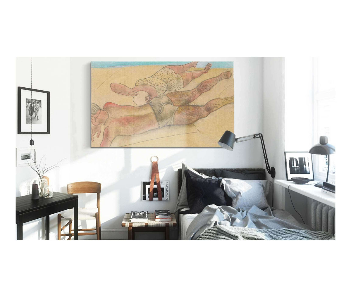 On The Beach by Boris Grigoriev