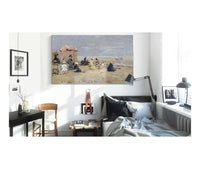 On The Beach by Eugene Boudin