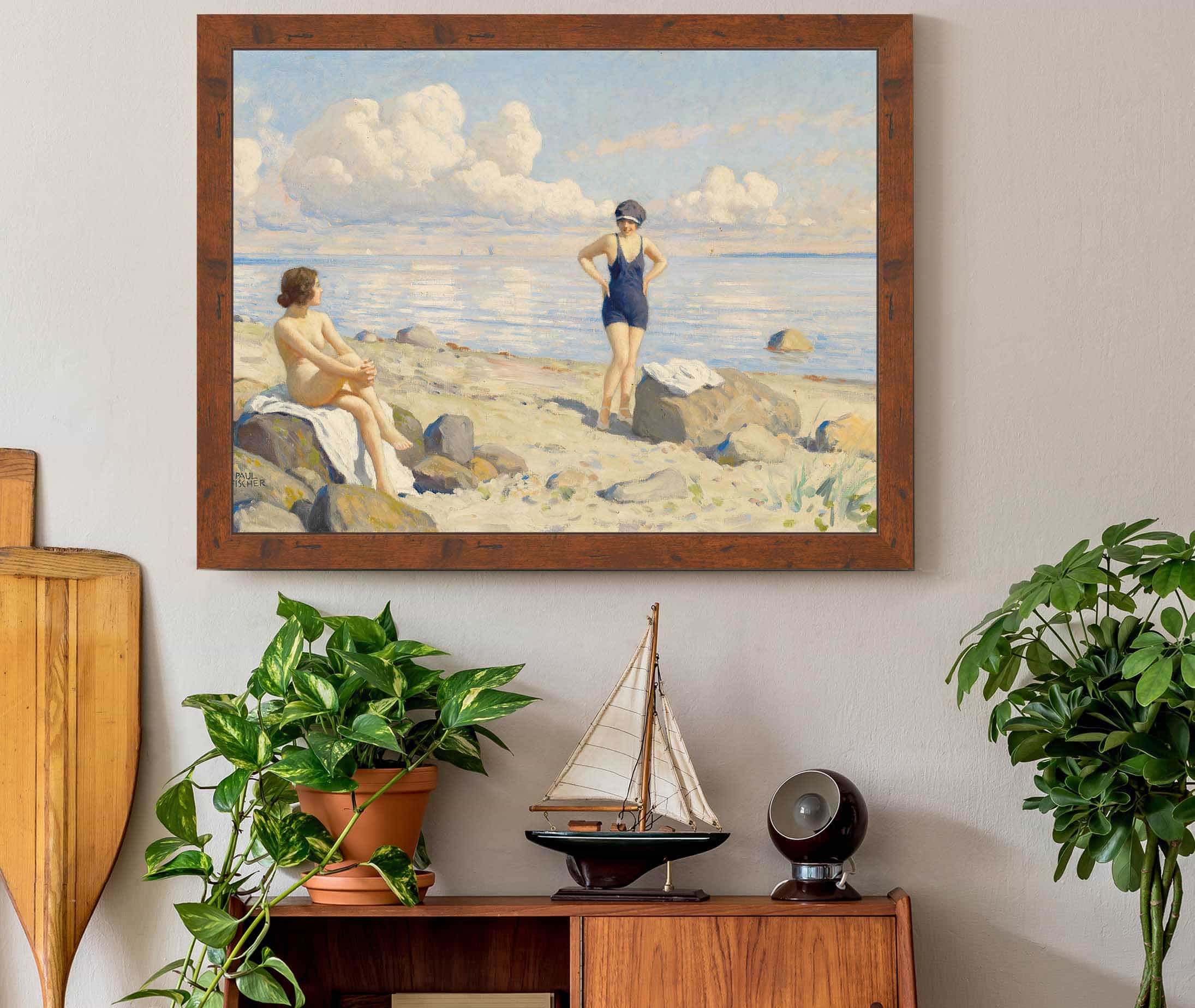 On The Beach by Paul Fischer