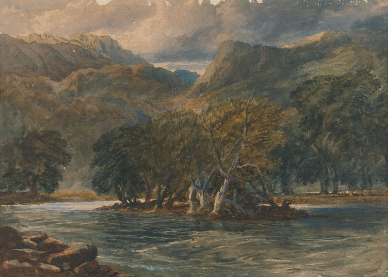 On The Conway River North Wales by David Cox