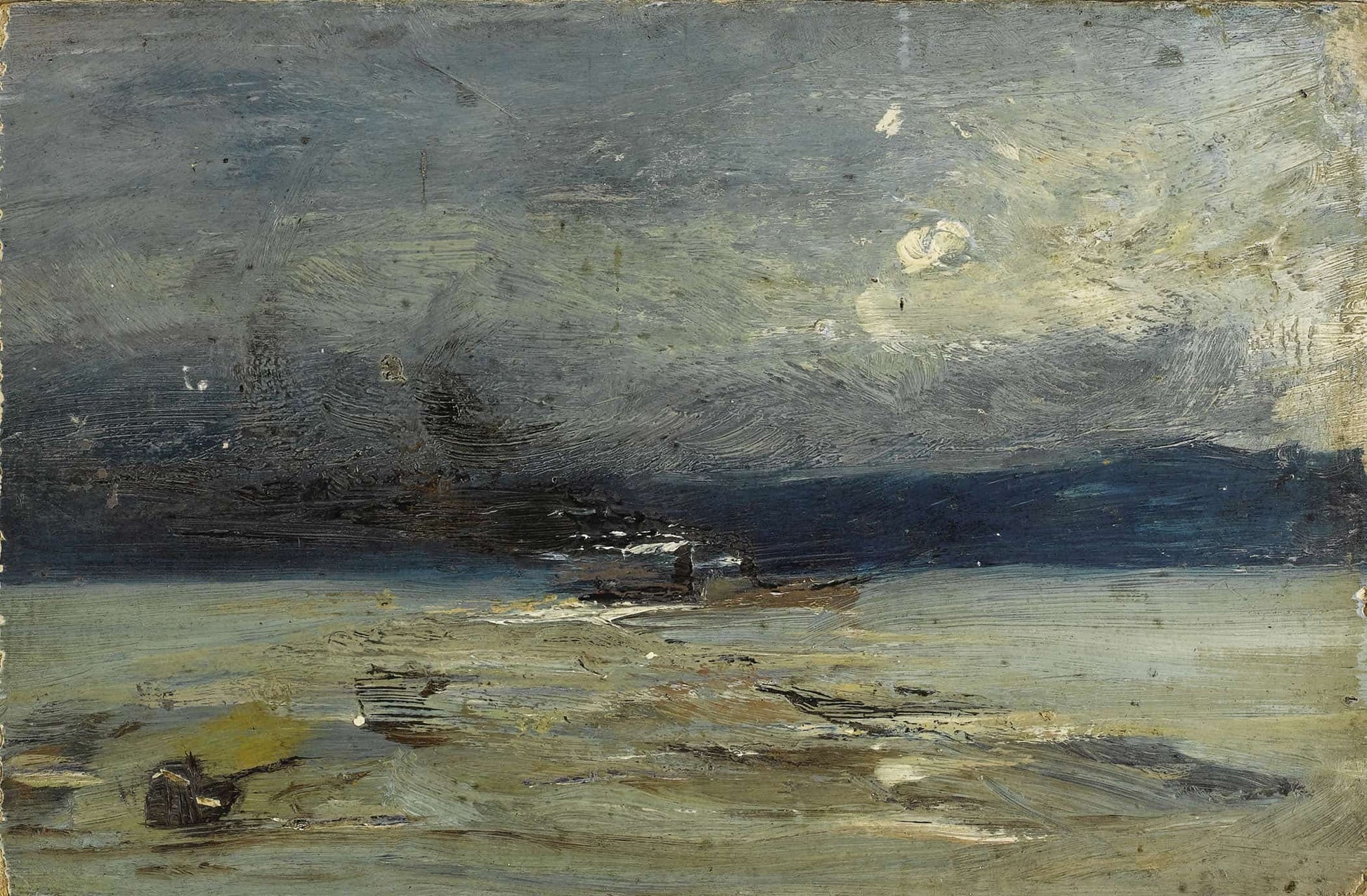 On The Hudson River by Robert Henri