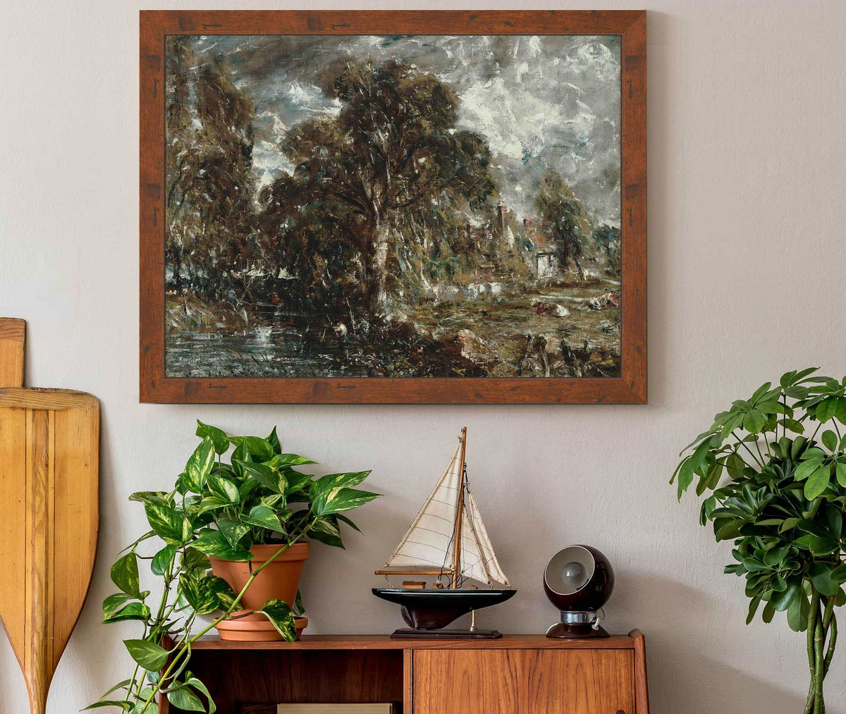 On The River Stour by John Constable