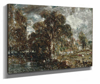 On The River Stour by John Constable