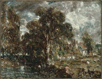 On The River Stour by John Constable