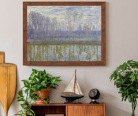 On The Shores Of Loing by Alfred Sisley