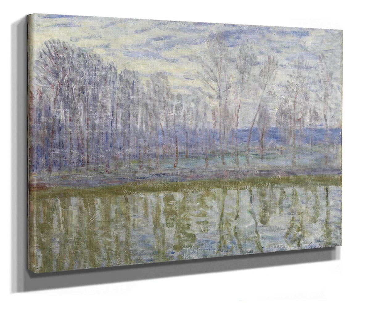 On The Shores Of Loing by Alfred Sisley