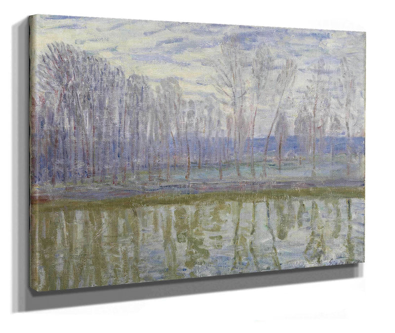 On The Shores Of Loing by Alfred Sisley