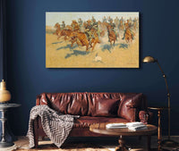 On The Southern Plains by Frederic Remington