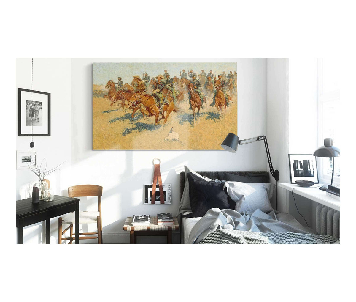 On The Southern Plains by Frederic Remington