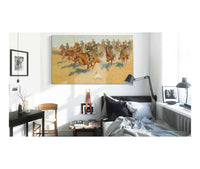 On The Southern Plains by Frederic Remington