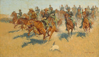 On The Southern Plains by Frederic Remington