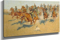 On The Southern Plains by Frederic Remington