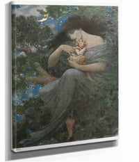 On The Top Of The Great Beech Tree by Jessie Willcox Smith