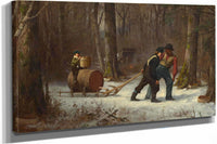 On Their Way To Camp by Eastman Johnson
