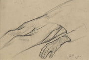 Onderlichaam Van Een Liggende Man by Richard Nicolaus Roland Holst