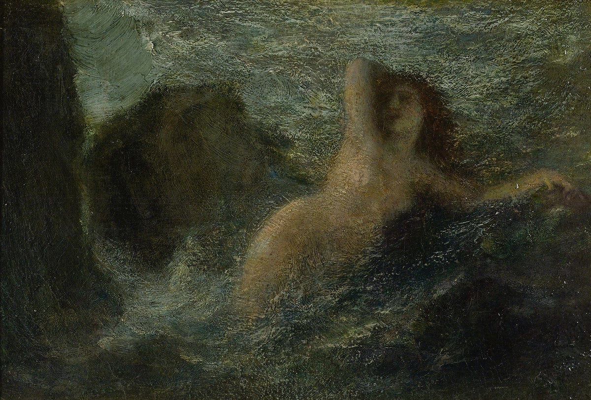 Ondine Or La Mer Or Nymphe by Henri Fantin Latour