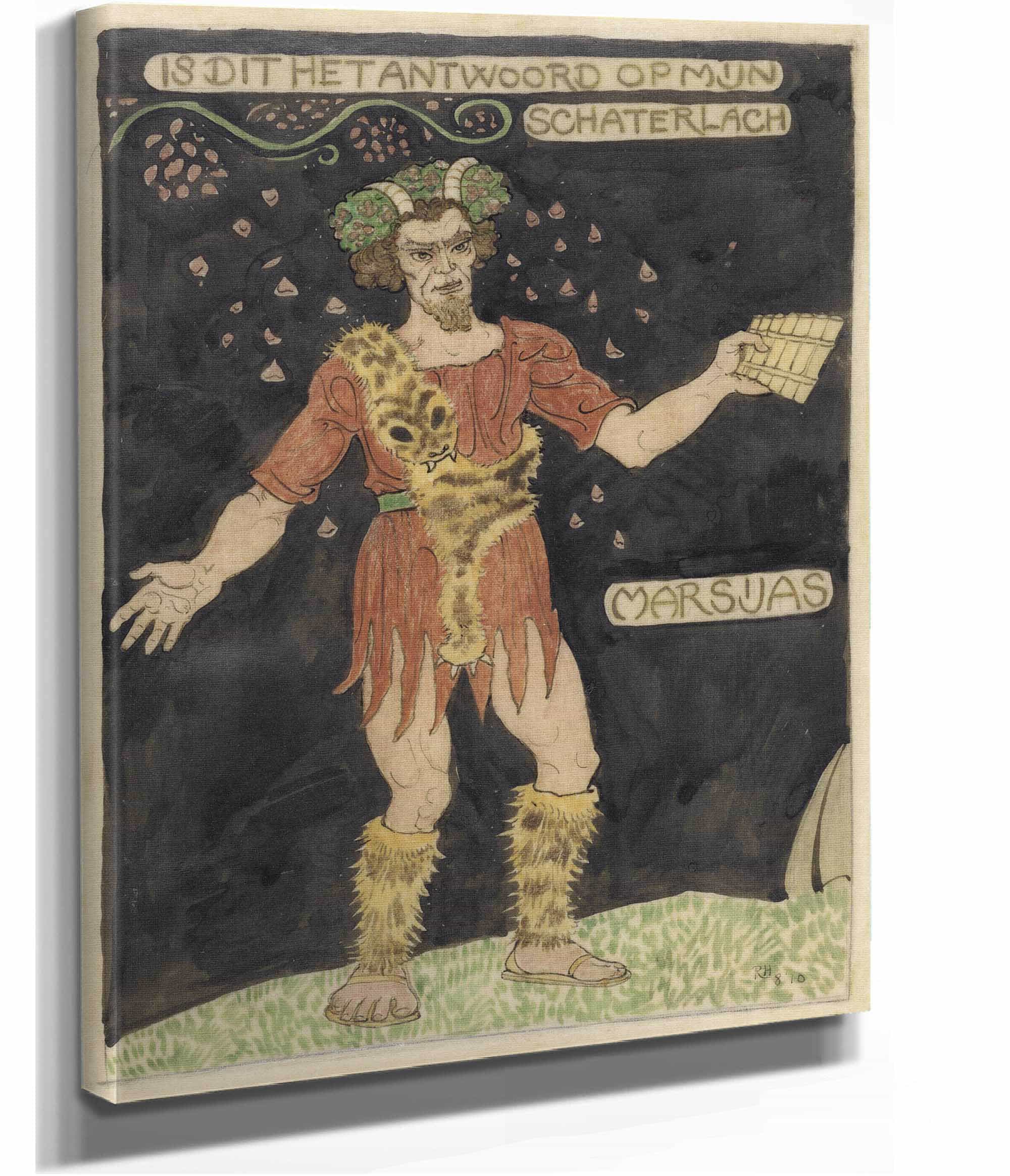 Ontwerp Voor Kostuum Voor Marsyas by Richard Nicolaus Roland Holst