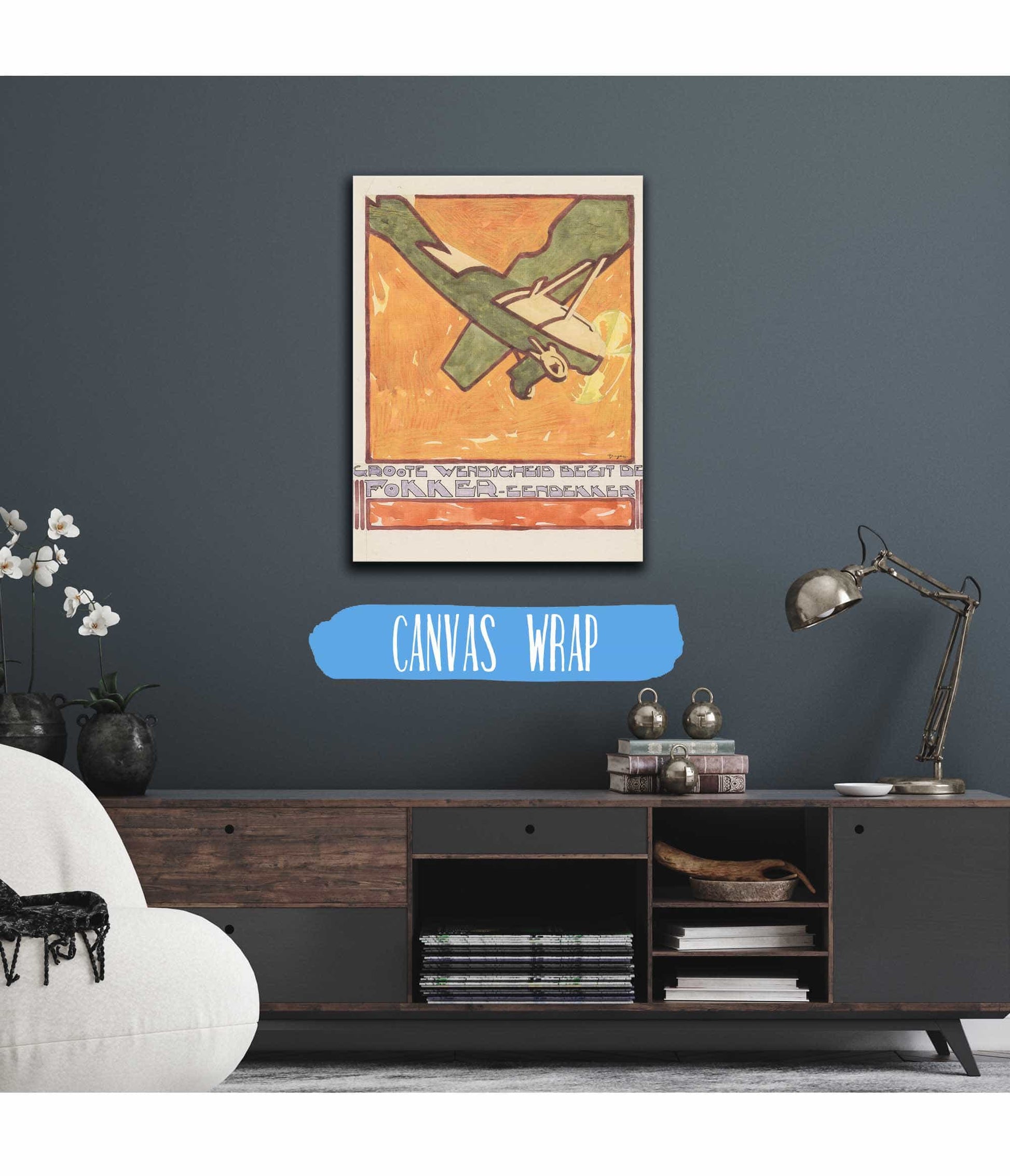 Ontwerp Voor Reclame Voor De `Fokker Eendekker by Reijer Stolk