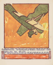 Ontwerp Voor Reclame Voor De `Fokker Eendekker by Reijer Stolk