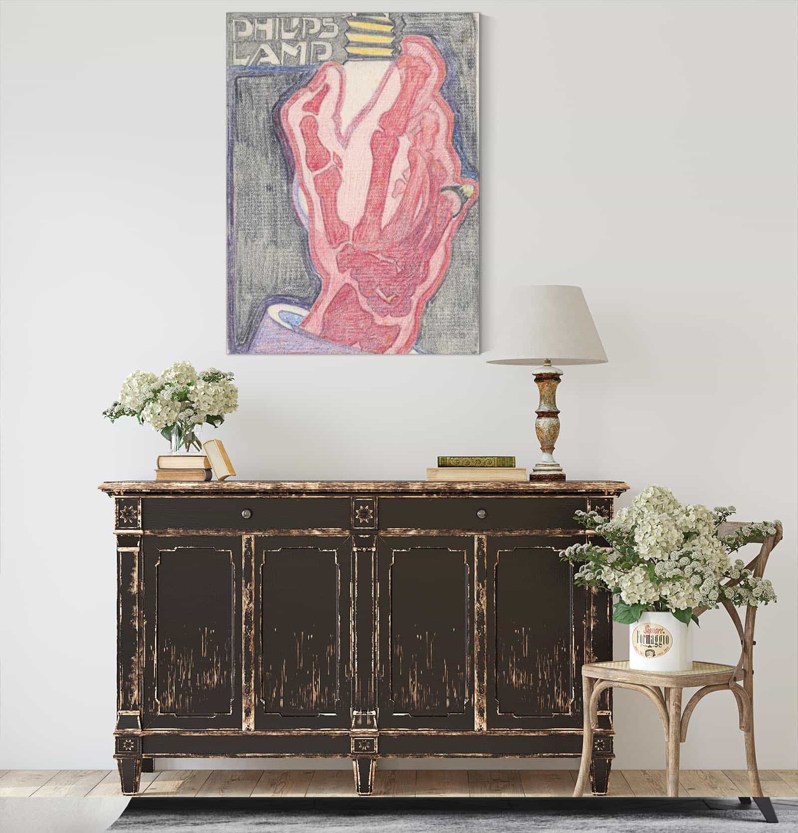 Ontwerp Voor Reclame Voor `Philips Lamp by Reijer Stolk