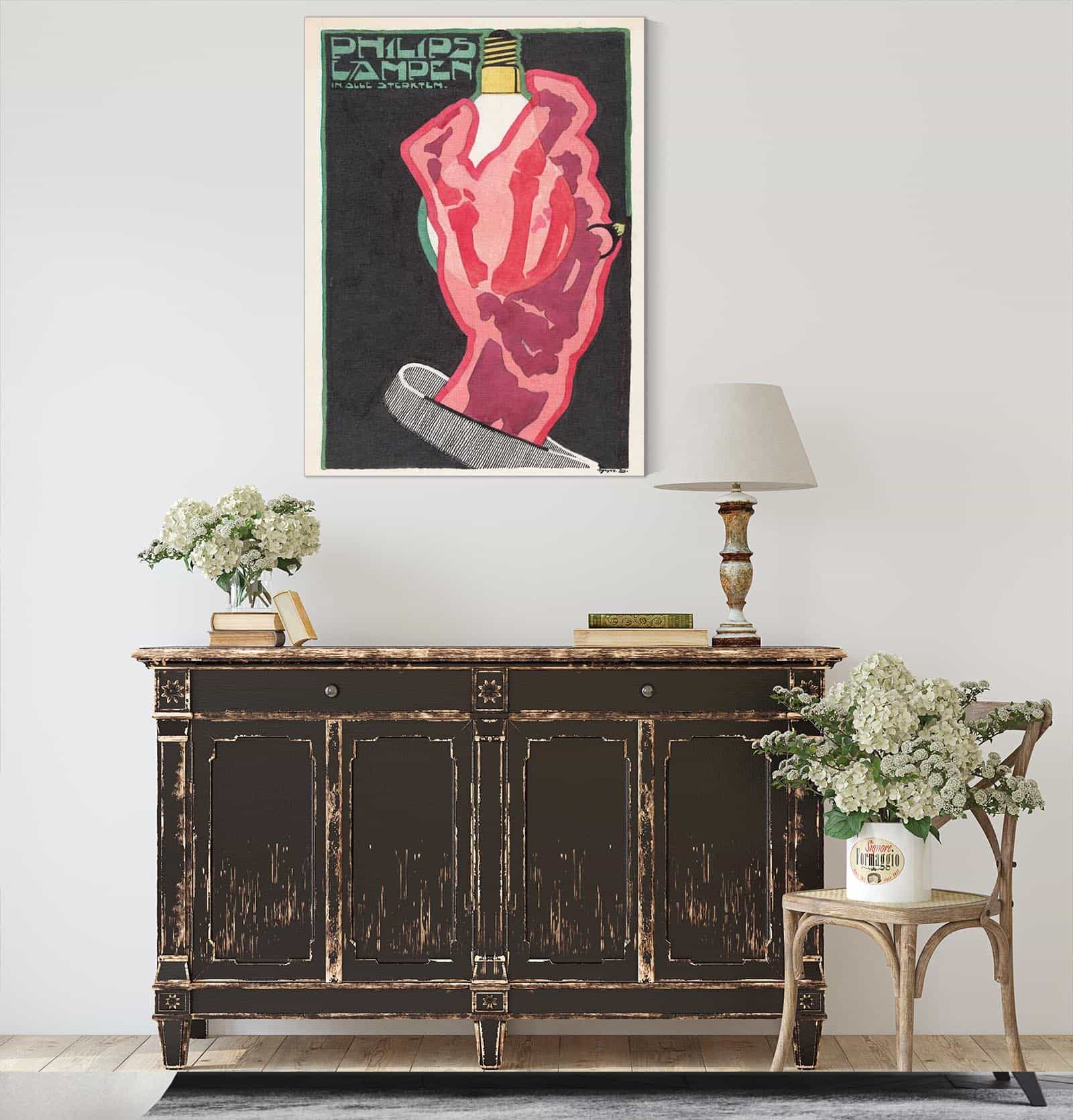 Ontwerp Voor Reclame Voor `Philips Lampen by Reijer Stolk