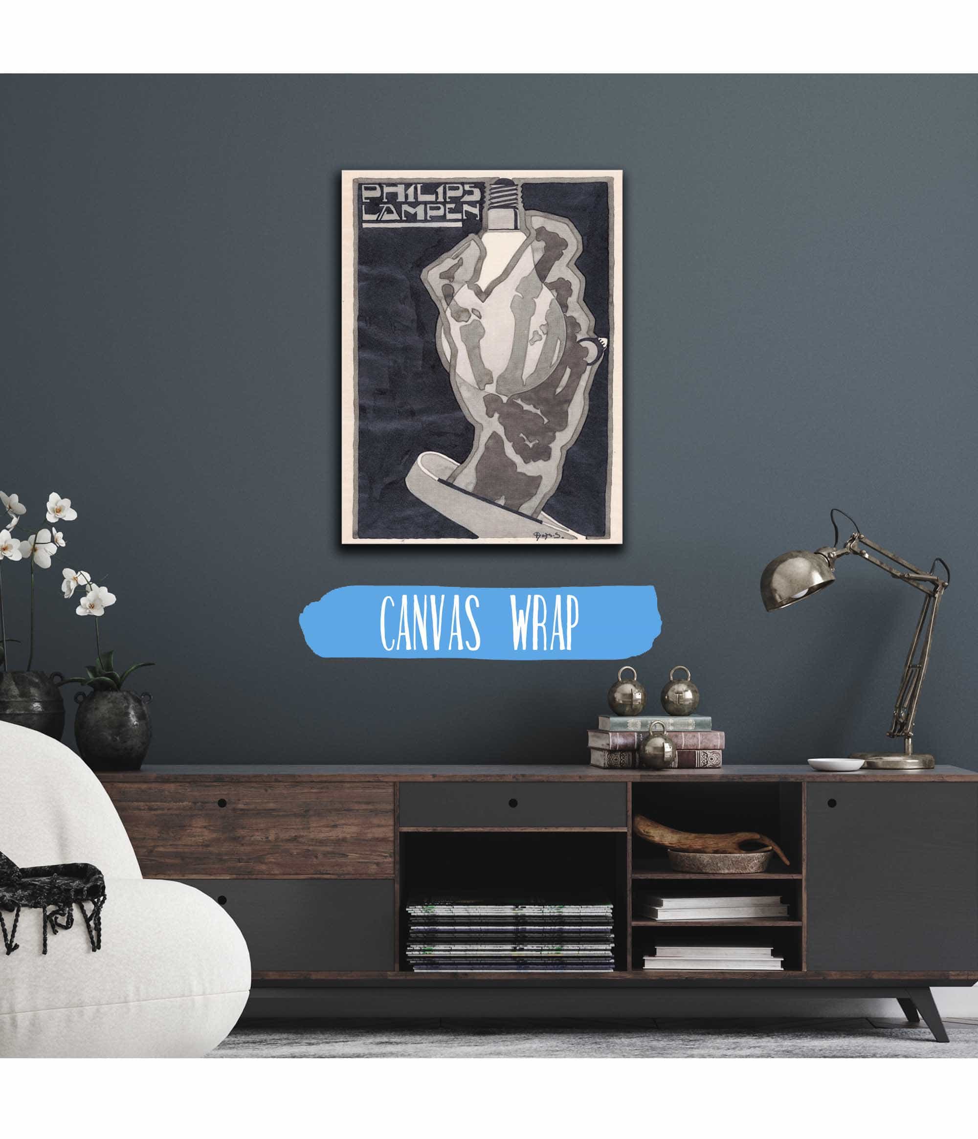 Ontwerp Voor Reclame Voor `Philips Lampen by Reijer Stolk