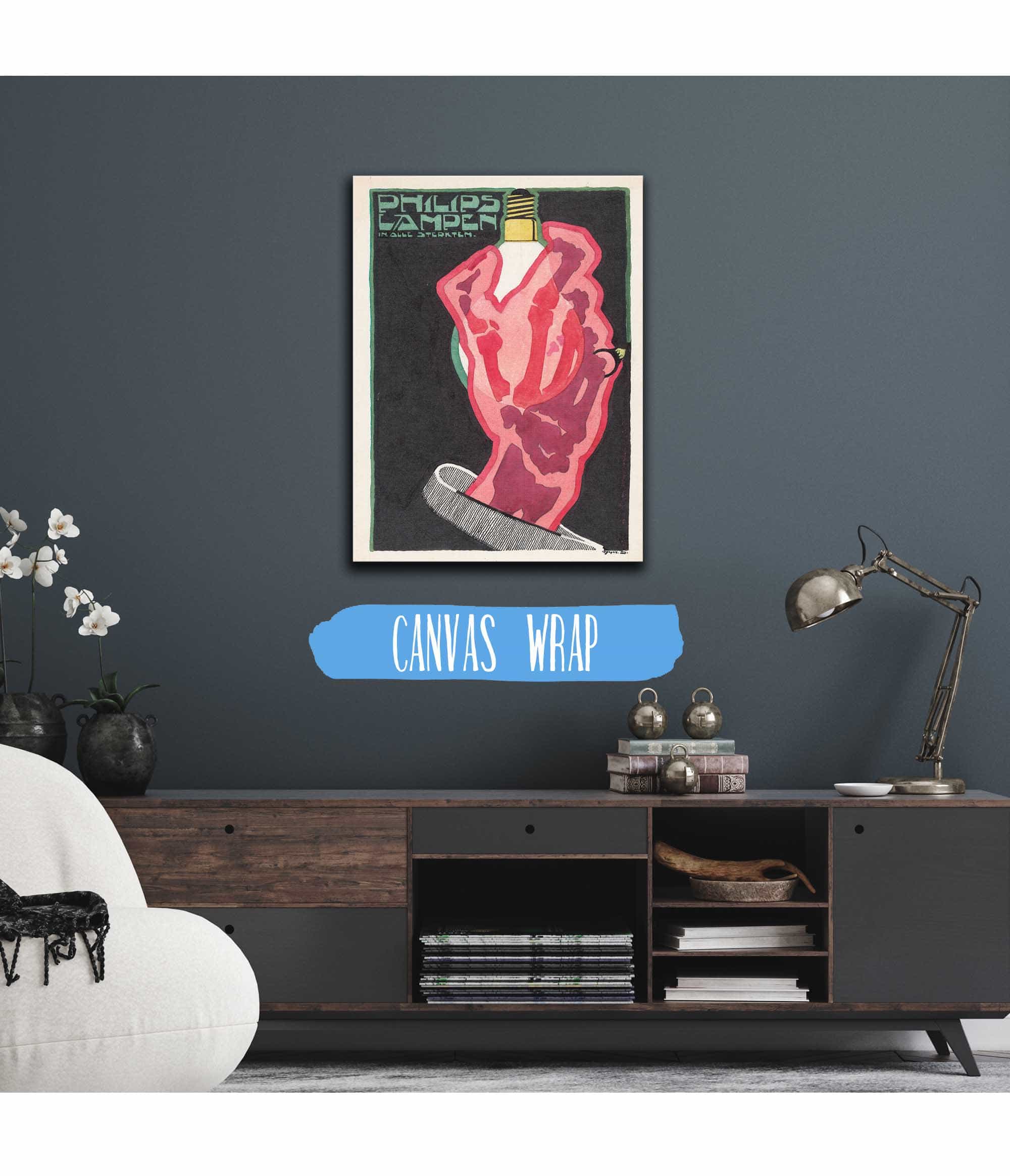 Ontwerp Voor Reclame Voor `Philips Lampen by Reijer Stolk