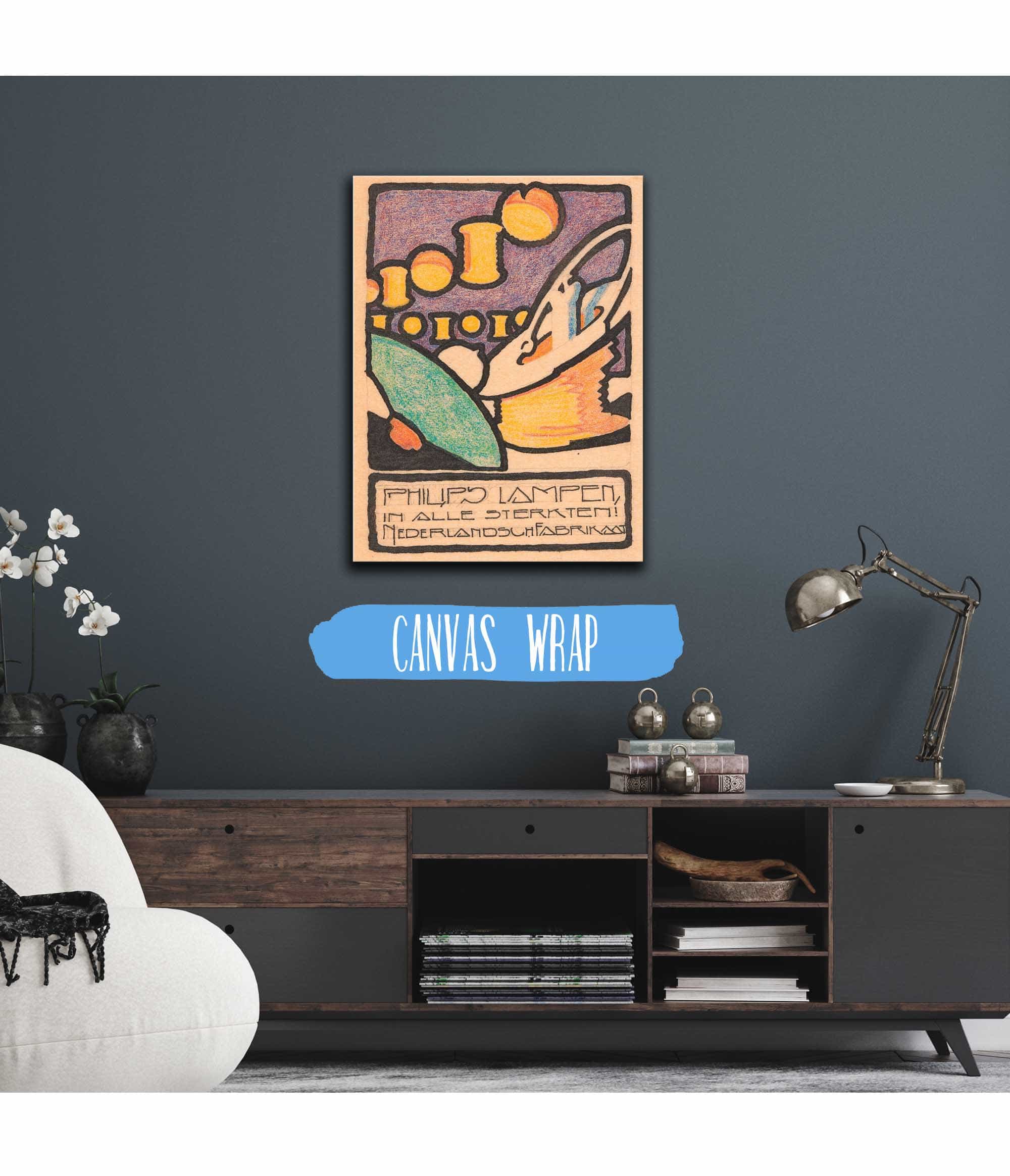 Ontwerp Voor Reclame Voor `Philips Lampen by Reijer Stolk