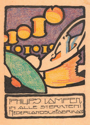 Ontwerp Voor Reclame Voor `Philips Lampen by Reijer Stolk