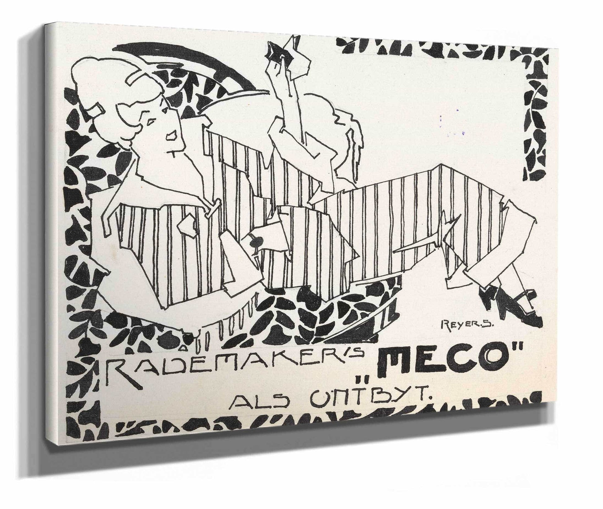 Ontwerp Voor Reclame Voor `Rademakers Meco by Reijer Stolk