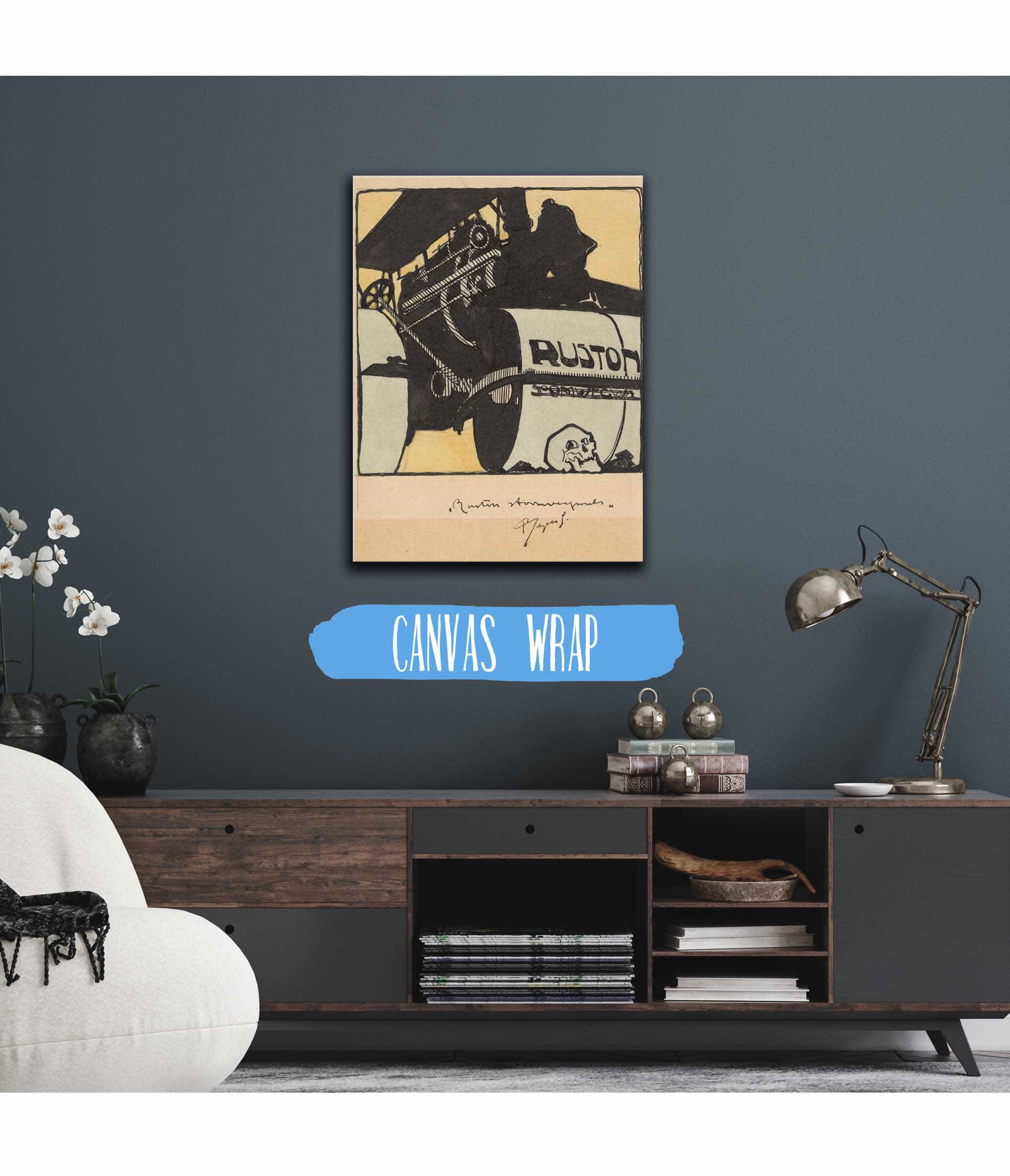 Ontwerp Voor Reclame Voor `Ruston Stoomwegwals by Reijer Stolk