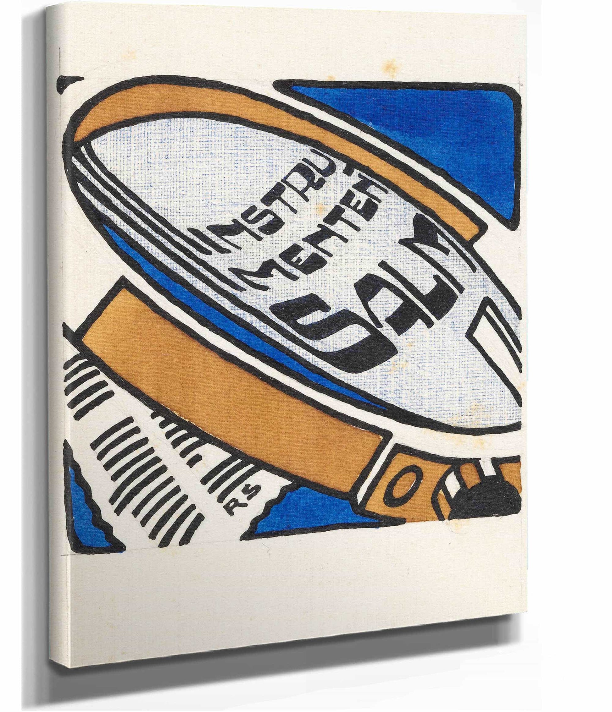 Ontwerp Voor Reclamefolder `Instrumenten Salm by Reijer Stolk