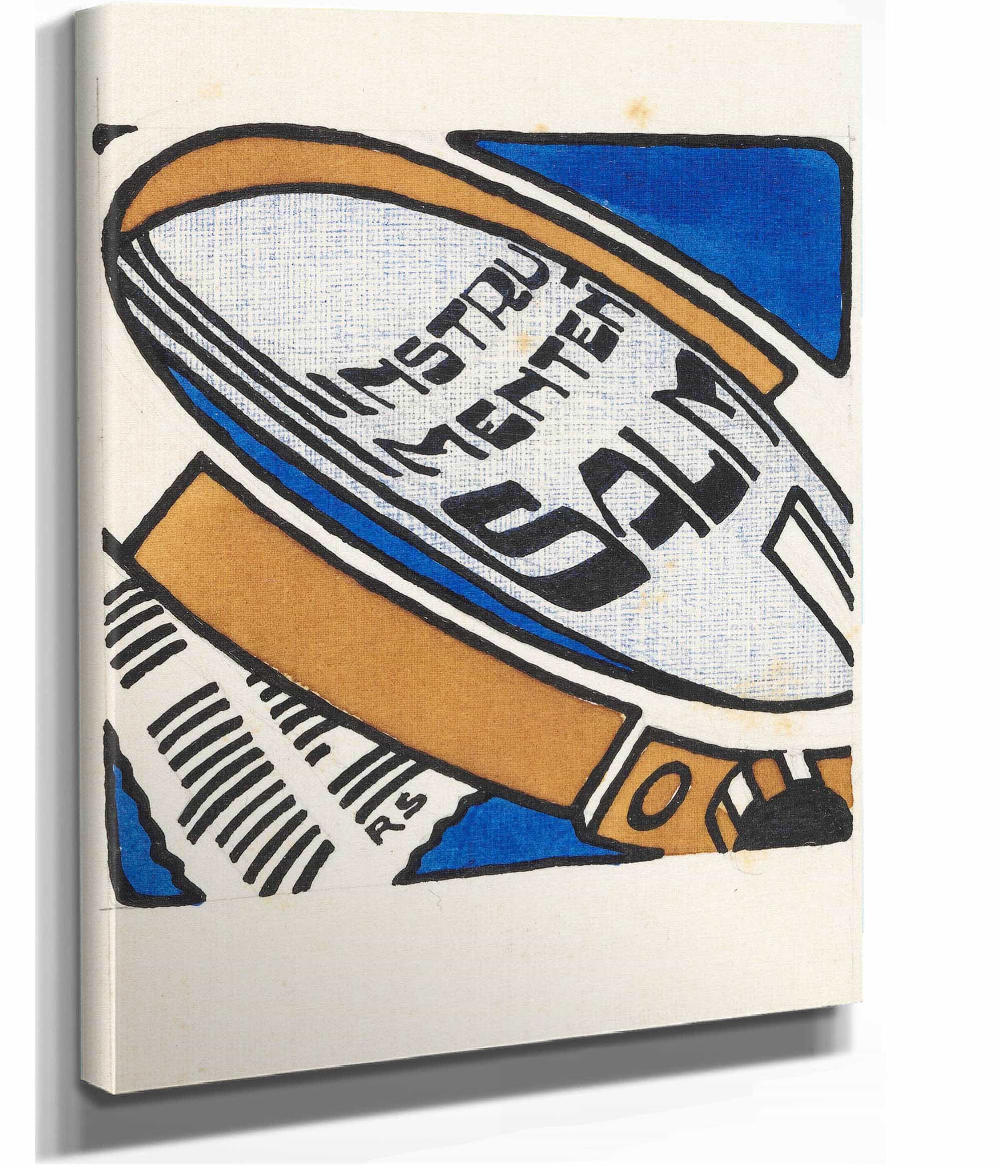 Ontwerp Voor Reclamefolder `Instrumenten Salm by Reijer Stolk