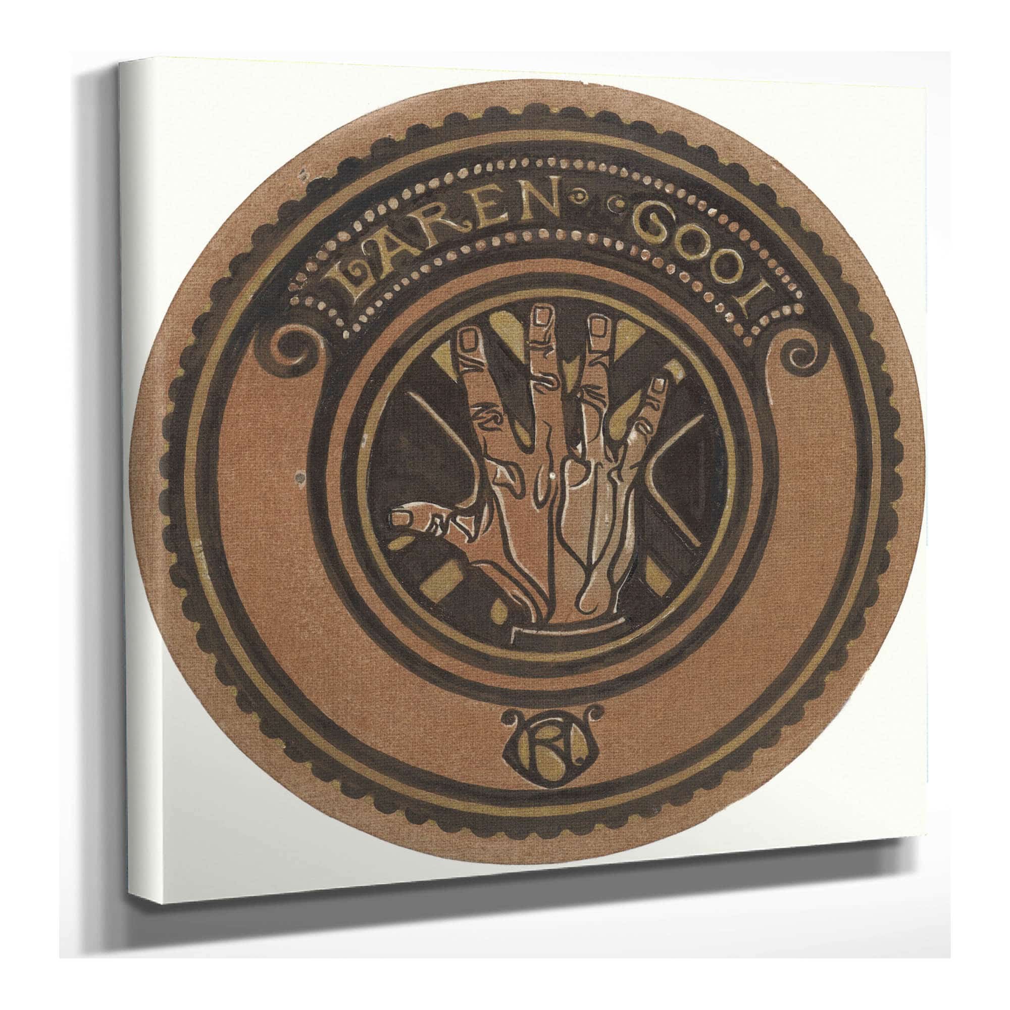 Ontwerp Voor Vignet Laren Gooi  by Richard Nicolaus Roland Holst