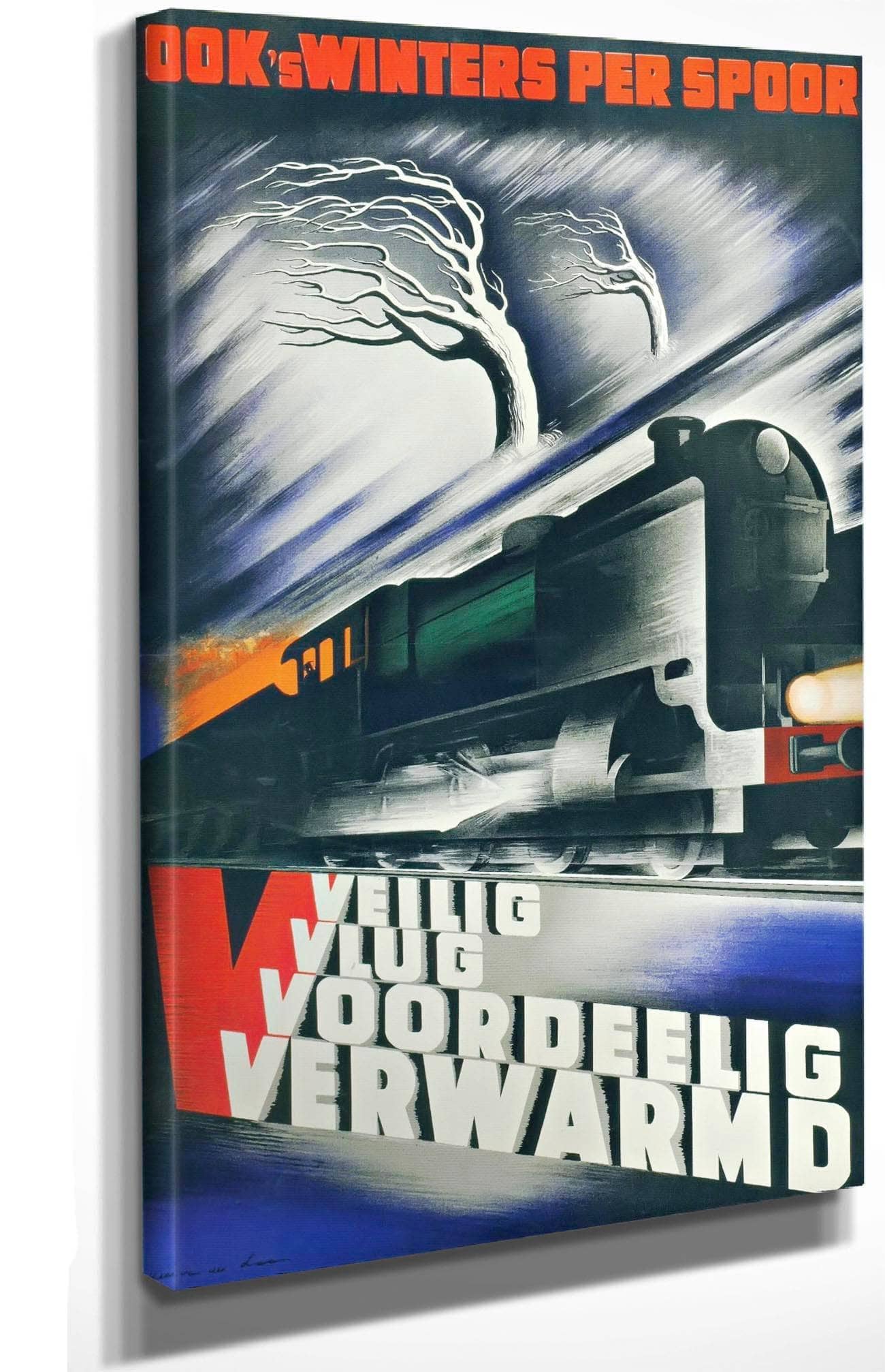 Ook's Winter Per Spoor
